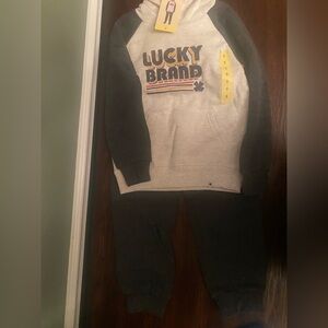 NWT Lucky Brand 2-pc Sweatsuit Toddler 5